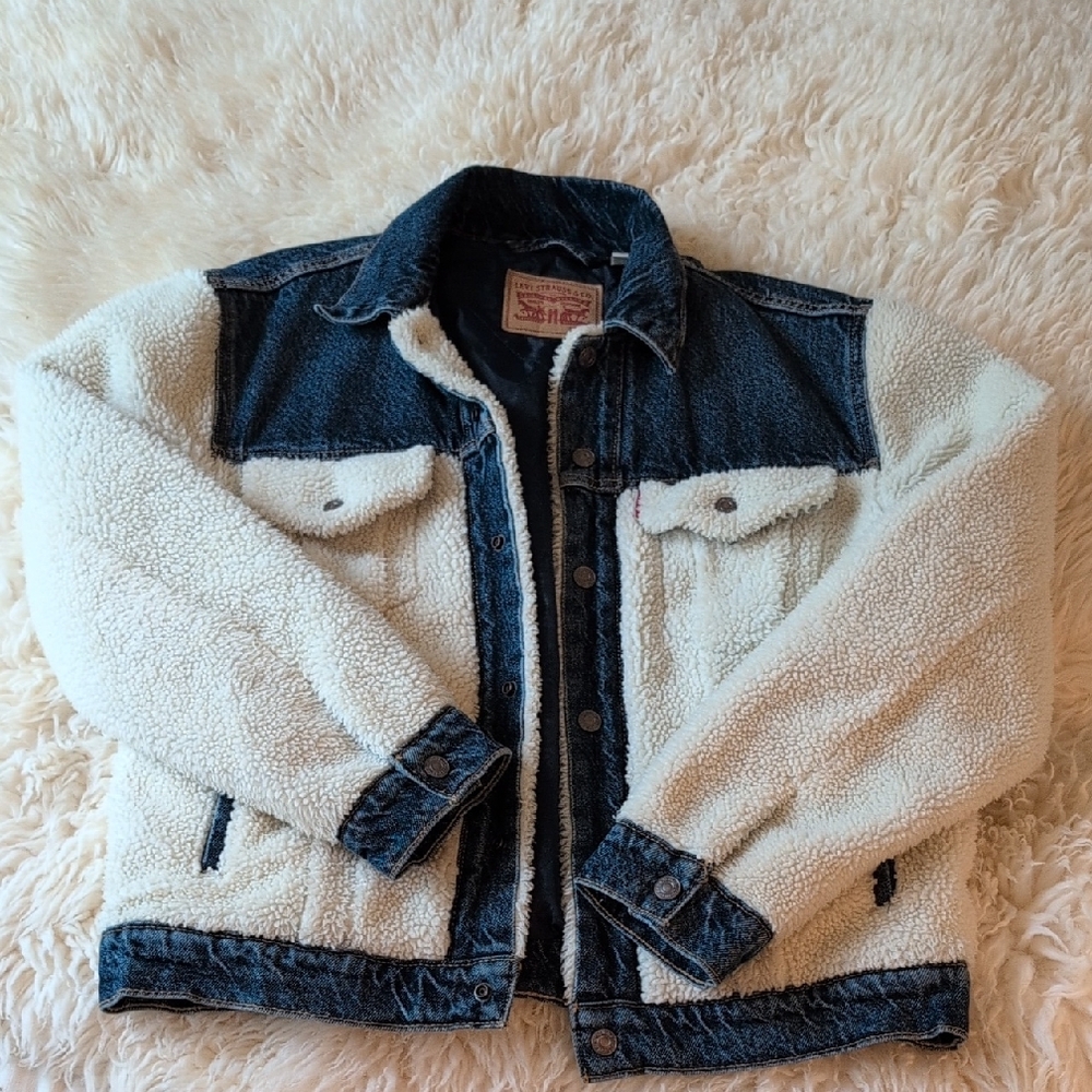 Sherpa Lined Denim Jacket